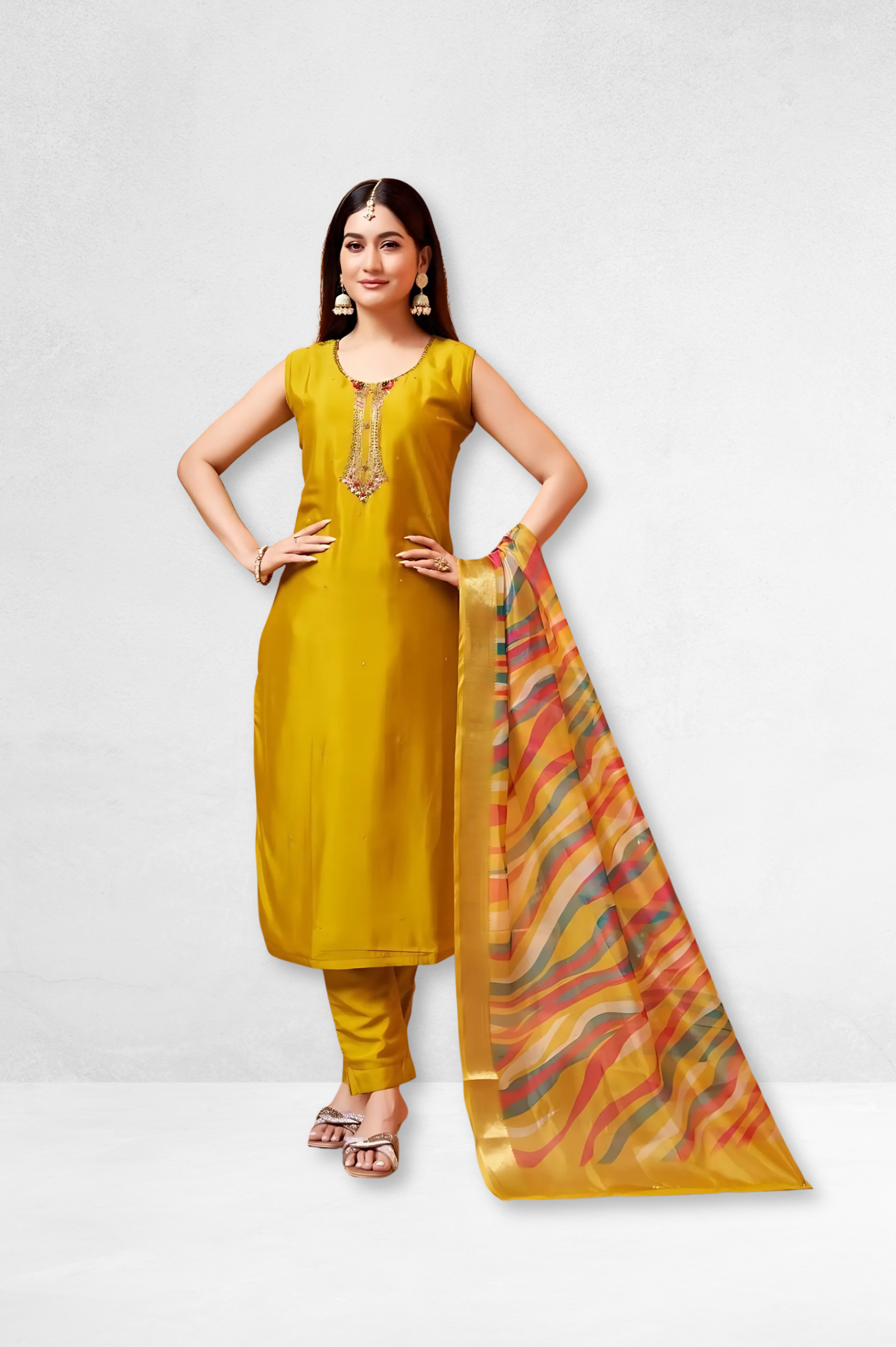 Pure Silk Traditional Dress